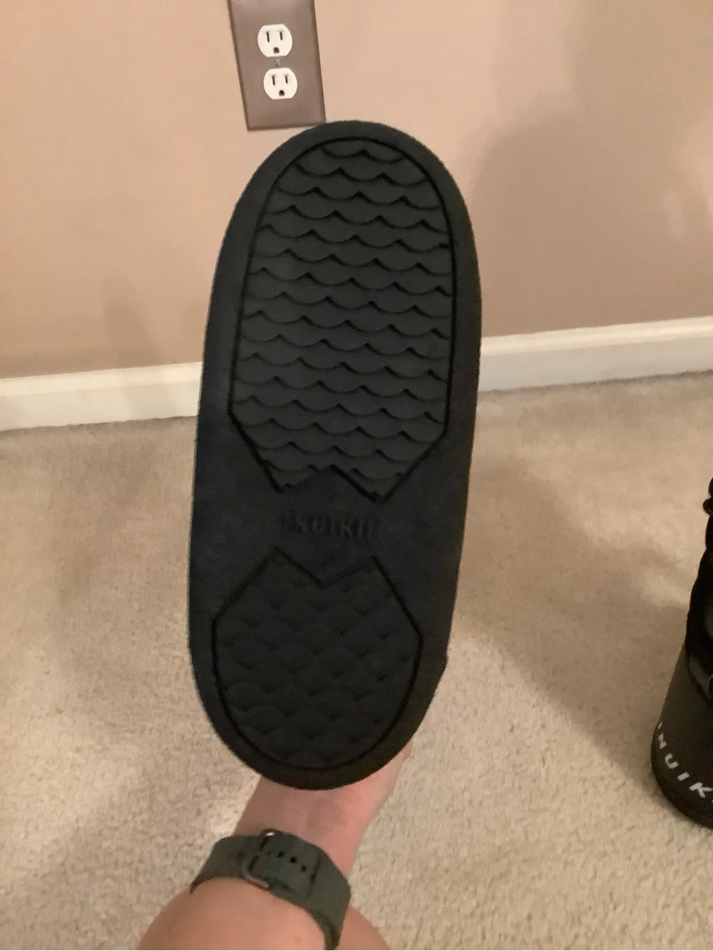 Free People x INUIKII Mountain High Black Puffer Moon Snow Boots Women's Size 40